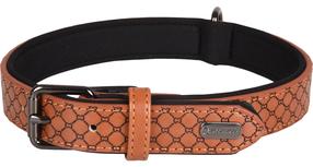 Antkaklis šunims Flamingo Patti, ruda sp., 430 - 530 mm x 25 mm, L