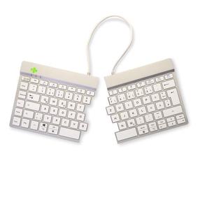 Belaidė kompiuterio klaviatūra R-Go Tools Ergonomic Split Break, DE, balta sp.