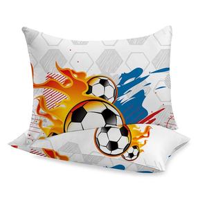 Segas pārvalks Rustilė Fireball 3315, zila krās./balta krās./sarkana krās., 80 cm x 70 cm