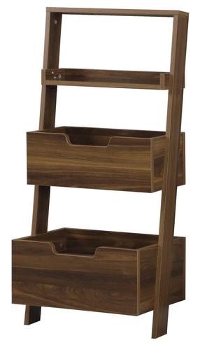 Pastatoma lentyna Kalune Design Low 801CMY3613, riešuto sp., 120 cm x 35 cm x 59 cm