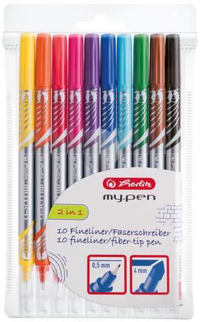 Pastakas Herlitz 11367232, mitmevärviline, 10 tk