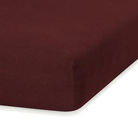 Palags Restilo Ruby, tumši brūna krās., 100/120 x 200 cm, ar gumiju