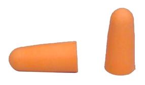 Ausu aizbāžņi 3M, oranža krās., Universāls izmērs, 2 gab.