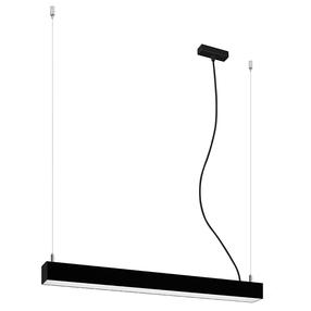 Šviestuvas kabinamas Thoro Lighting Pinne 67 TH.033, LED, 4000 °K, 1 x 16 W, juoda sp. / juoda sp.