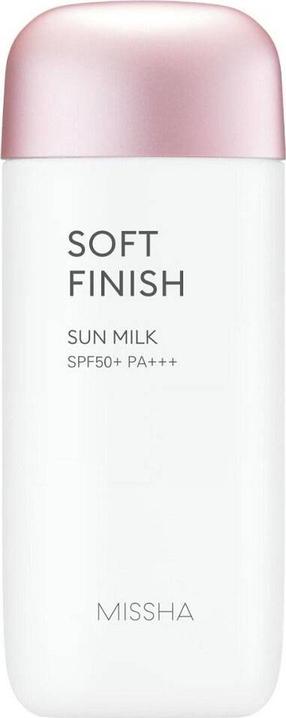 Päevituse hoolduspiim tooted näole Missha Sun Milk SPF50, 70 ml