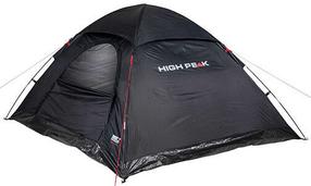 4-местная палатка High Peak Monodome 4, черный цв., 240 см x 210 см x 130 см