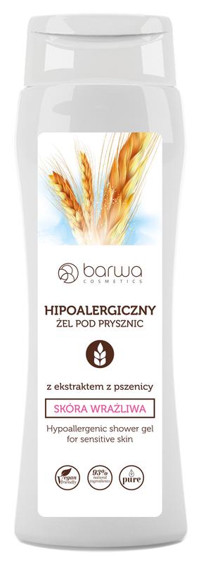 Ķermeņa mazgāšanās želeja Barwa Hypoallergenic Wheat Extract, 400 ml