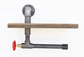 Tualetinio popieriaus laikiklis Kalune Design Pipe Hook Boruraf175, 14 cm x 31 cm x 22 cm