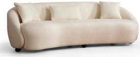 Sofa Hanah Home Napoli 859FTN2044, kreminė sp., 230 x 94 cm x 75 cm