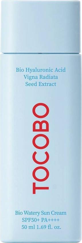 Päevituse hoolduskreem tooted näole Tocobo Bio Watery SPF50+, 50 ml