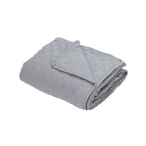 Lovatiesė Domoletti Washed, šviesiai pilka sp., 220 cm x 220 cm