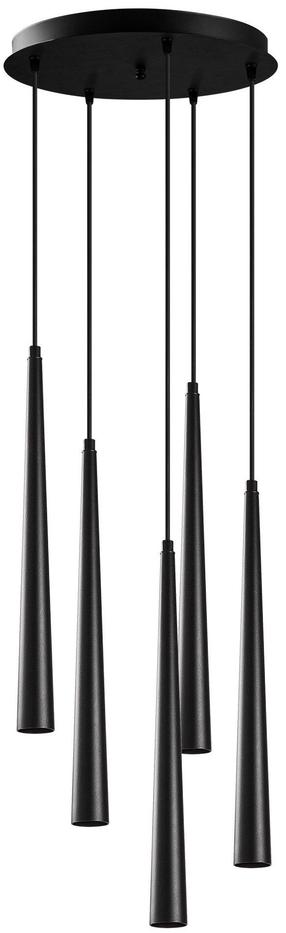 Светильник навесной Opviq Ugur 6073 892OPV1599, LED, 2700 °К, 5 x 3 Вт, черный цв. / черный цв.