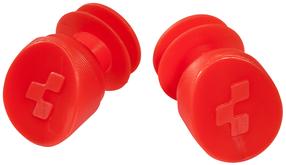 Vairo rankenėlės Cube Bar End Plugs 13100, plastikas, raudona sp., 2 vnt.