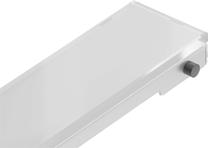 Dušo latakas Mexen White Glass, 90 cm