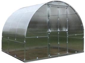 Šiltnamis Klasika Tube, polikarbonatas, 8 x 3 m, skaidri sp.