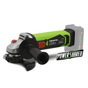 Akumulatora leņķa slīpmašīna Constructor, 20 V, 8800 aps/min.