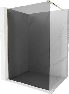 Dušisein Mexen Kioto Walk-In, 130 cm x 200 cm, kuldne v./grafiit v./karastatud