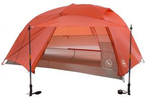 Dvivietė palapinė Big Agnes Cooper Spur HV UL2, oranžinė sp., 224 cm x 249 cm x 102 cm