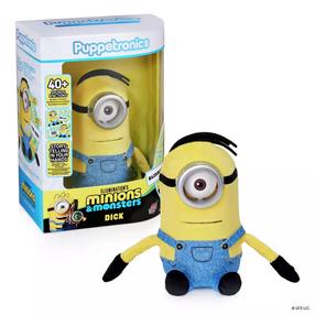 Интерактивная игрушка Minions Dick, синий цв./желтый цв.