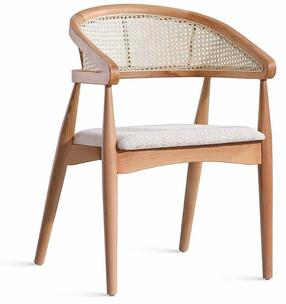 Valgomojo kėdė Kalune Design Belen, medžio sp., 49 cm x 54 cm x 79 cm