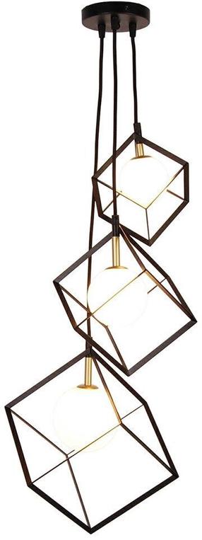 Светильник потолочный Candellux Weert, G9, 3 x 28 Вт, черный цв. / черный цв.