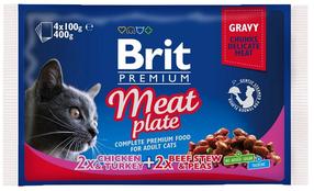 Maistas Brit Premium Meat Plate 0.1gx4vnt