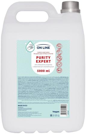 Skystas muilas On Line Purity Expert Antibacterial, be kvapo, 5000 ml