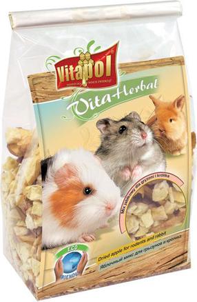 Maistas graužikams Vitapol Vita Herbal, triušiams/jūrų kiaulytėms/žiurkėnams, 0.1 kg