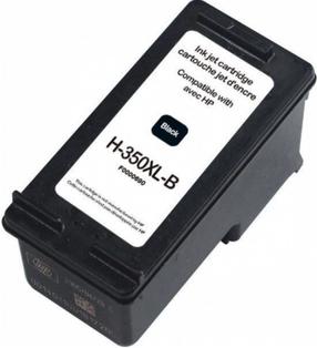 Rašalinio spausdintuvo kasetė Uprint H-350XL-B-UP, juoda sp.