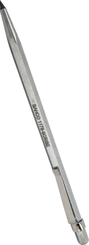 Разметочная игла Bahco Tungsten Carbide Fixed Point Scriber, 15 см, серебристый цв.