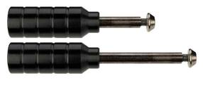 Priedas paspirtukams, kaiščiai Black Dragon Stunt Scooter Pegs, juoda sp., 2 vnt.