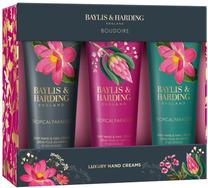 Rankų kremas, rinkinys Baylis & Harding Boudoire Luxury, 3 vnt.