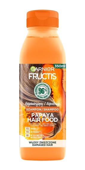 Šampūnas Garnier Fructis Repairing Papaya Hair Food, 350 ml