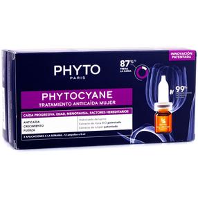 Ampull juuste jaoks Phyto Phytocyane, 12 tk, 5 ml