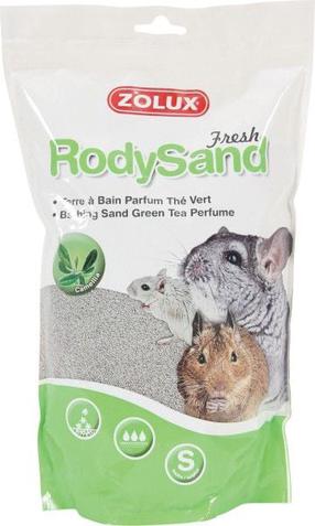 Песок для грызунов Zolux RodySand Dust Bath Green Tea 212037, 2 л