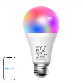 Spuldze Meross MSL120 LED, E27, 2700 - 6500 °K, E27, 60 W, 810 lm