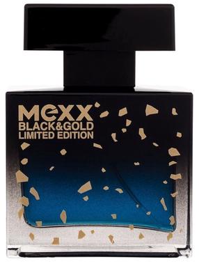 Tualetes ūdens Mexx Black & Gold Limited Edition, 30 ml