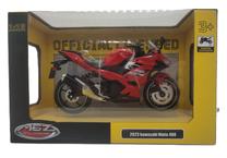 Žaislinis motociklas MSZ Kawasaki Ninja 400, 1:12, raudona sp.