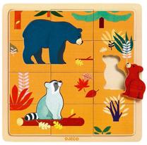 Medinė dėlionė Djeco Canada DJ01811