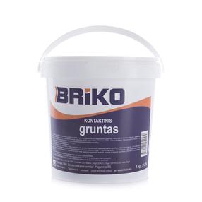 Грунт простой строительный Briko Contact Primer, алый цв., 1 л