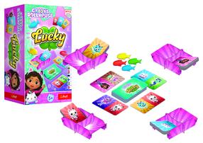 Kortų žaidimas Trefl Gabbys Dollhouse Lucky, LT LV EE EN