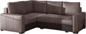 Kampinė sofa Corona Monolith 09, Monolith 29, ruda sp., kairinė, 162 x 235 cm x 90 cm