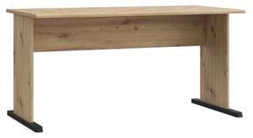Rašomasis stalas Forte Tempra 2 T2KT22-D78, 144 cm x 72 cm, 72 cm, šviesiai ruda sp.