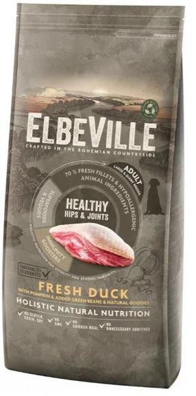 Sausas šunų maistas Elbeville Healthy Hips & Joints Fresh Duck, antiena, 11.4 kg
