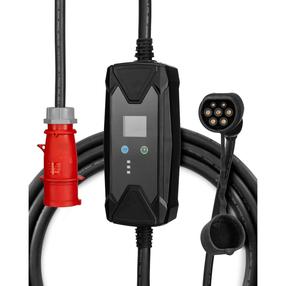 Elektromobilių įkrovimo laidas, type 2, 5 m, 22 kW