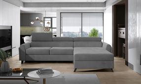Kampinė sofa Mariall Monolith 97, tamsiai pilka sp., dešininė, 190 x 300 cm x 98 cm