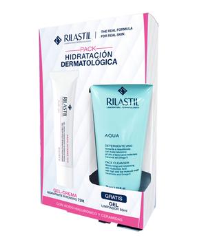 Näohooldustoodete komplekt naistele Rilastil Aqua Intense 72H, 2 tk
