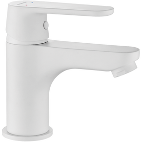Смеситель для раковины Kuchinox Dima BQD 622D, белый цв.