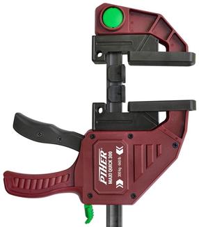 Spaustuvas Piher Maxi Quick 300, 300 kg, nerūdijantysis plienas/nailonas, 30 cm x 9.4 cm