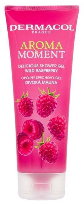 Kūno prausimosi želė Dermacol Aroma Moment Delicious Wild Raspberry, 250 ml